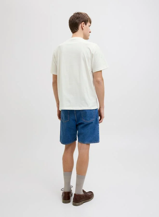 JJ Rebel JREBROCKY LOGO TEE SS CREW NECK