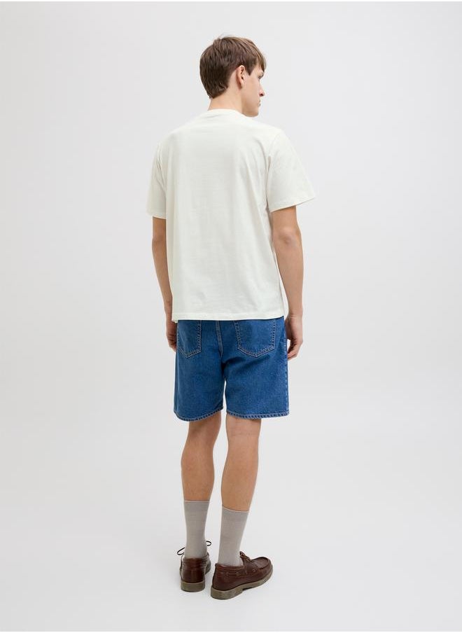 JJ Rebel by Jack & Jones JREBROCKY LOGO TEE SS CREW NECK  - Image 5