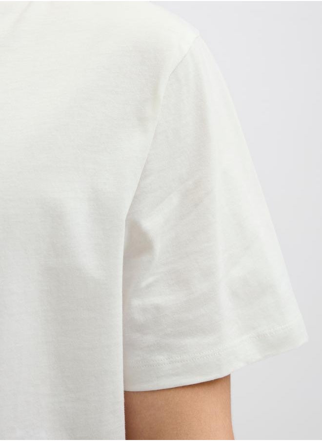 JJ Rebel by Jack & Jones JREBROCKY LOGO TEE SS CREW NECK  - Image 4