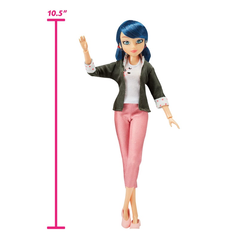 Miraculous Cat Ladybug Superhero Secret Marinette with Ladybug Fashion Outfit by Playmates Toys - Image 2