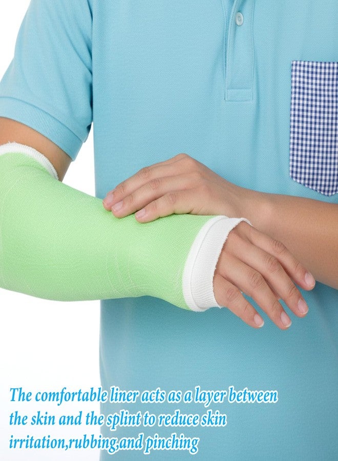 Qianyu 10PCS Hand Socks for Splint Breathable Thin Stockinette Tubing Arm Elastic Wrist and Thumb Spica Wrap Liner Soft Wrist Arm Under Cast Wrap Stockinette Protective Arms Cover for Wrists Brace - Image 5