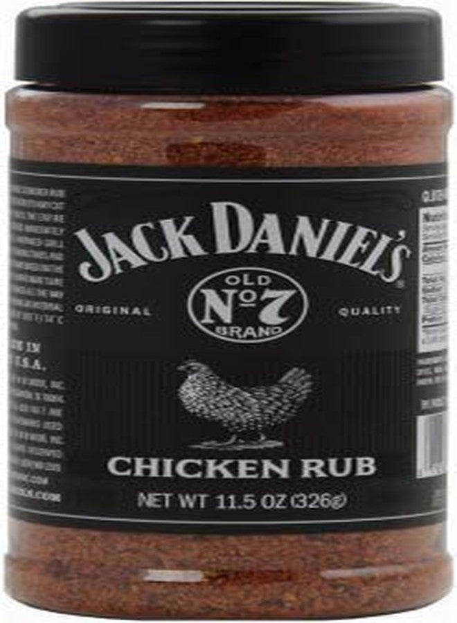 Jack Daniel's 01762 Barbecue Chicken Rub, 11.5 oz. - Quantity 6