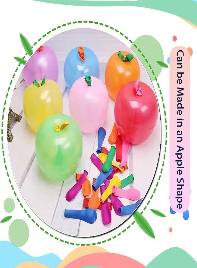 AILife Assorted Colors Balloons, 500 Pack 3 Inch Rainbow Latex Balloons, Small Multicolor Water & Air Balloons for Summer Water Fights, Birthday & Party Decorations - Image 3