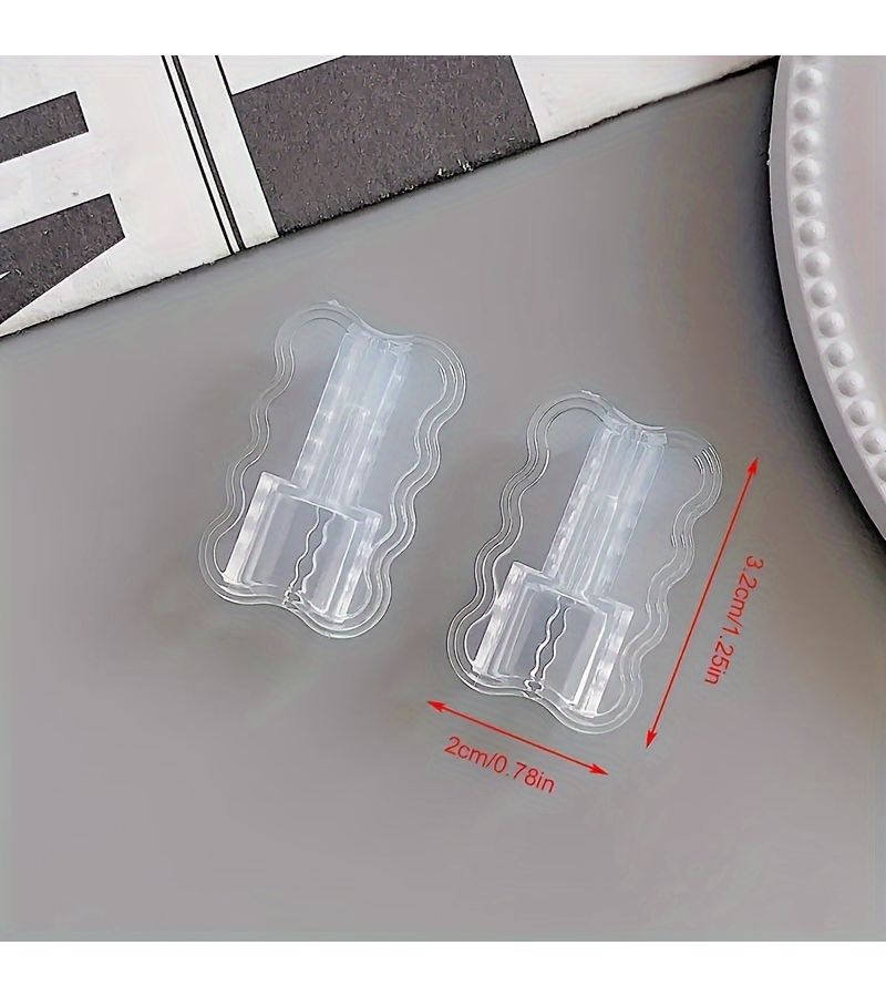 10pcs Transparent TPU Charging Cable Tip Protectors Bulk Durable Cable Guards With Curved Line Design Preventing Wear And Tear For Heavy Duty Use - Image 2