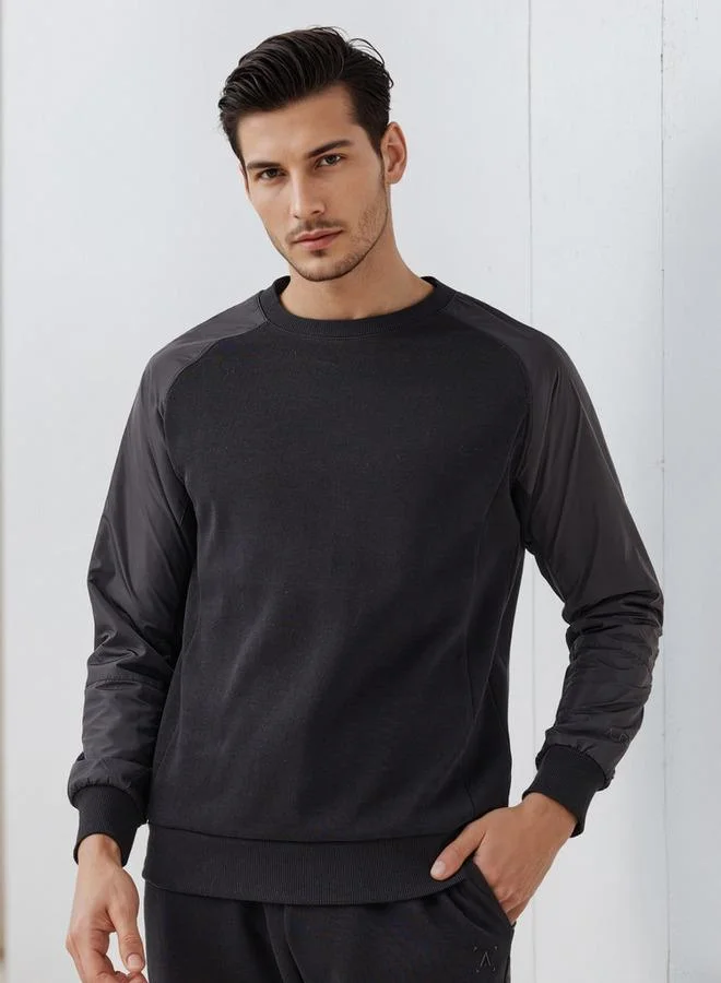 ADOT by Splash Men Raglan Sleeve Sweatshirt
