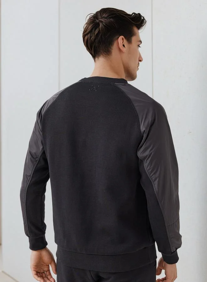 Splash Active Men Raglan Sleeve Sweatshirt