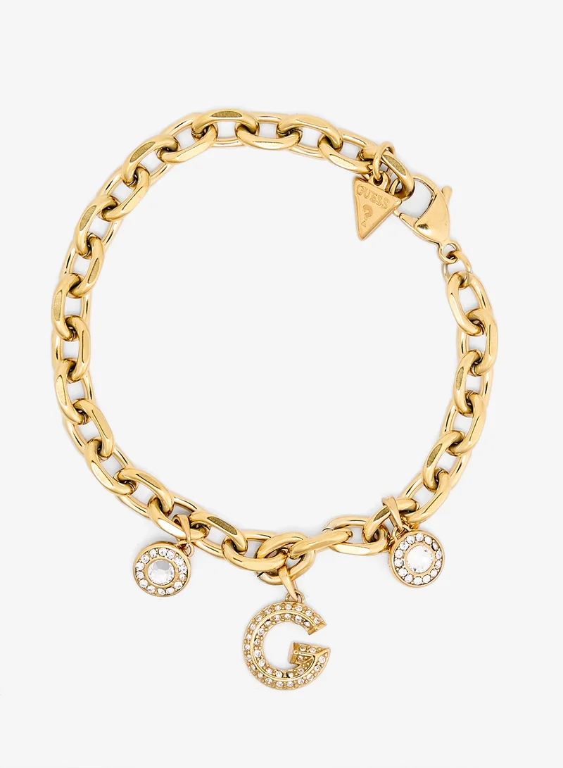 GUESS G Crystal Logo Bracelet