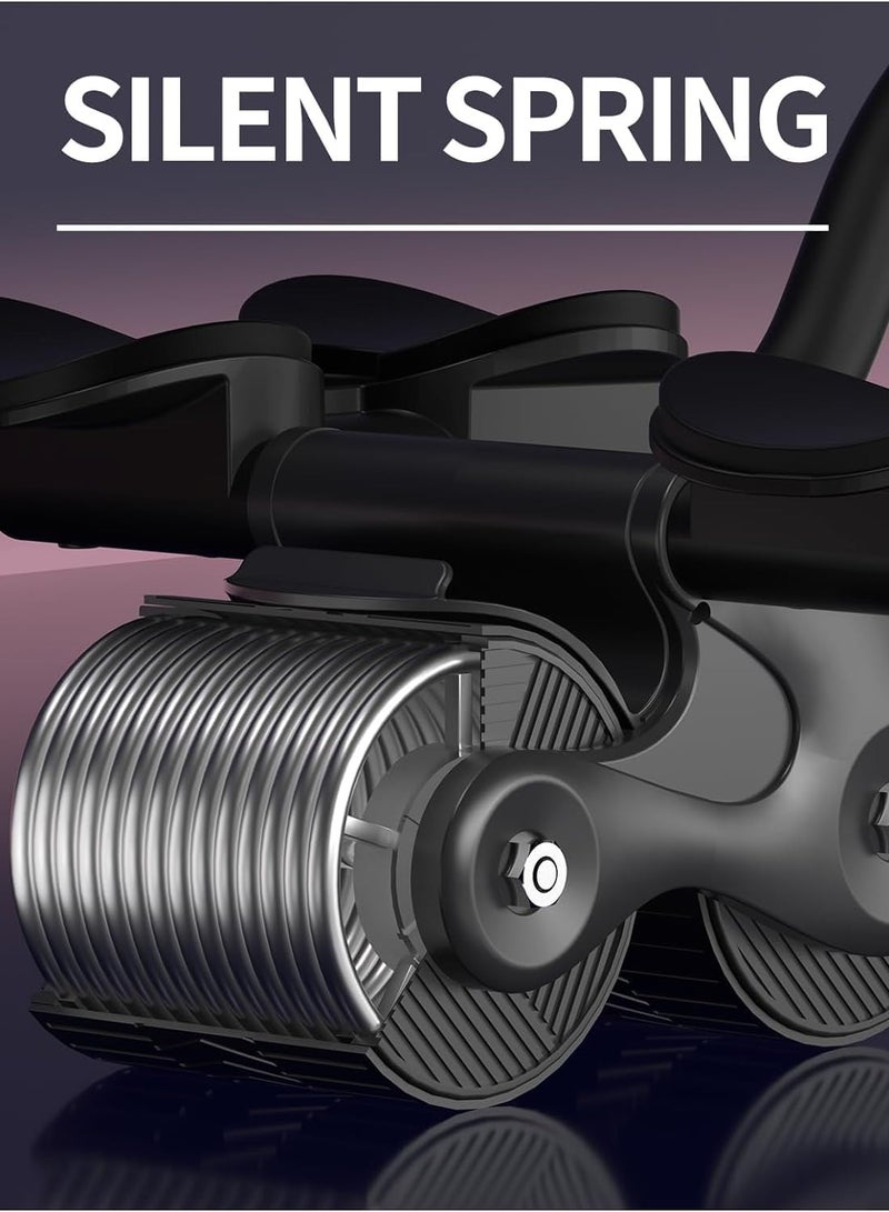 بريمو بلس عجلة تمارين دوارة للبطن مع دعامة للكوع مزوده بشاشة توقيت و حامل جوال - Image 4