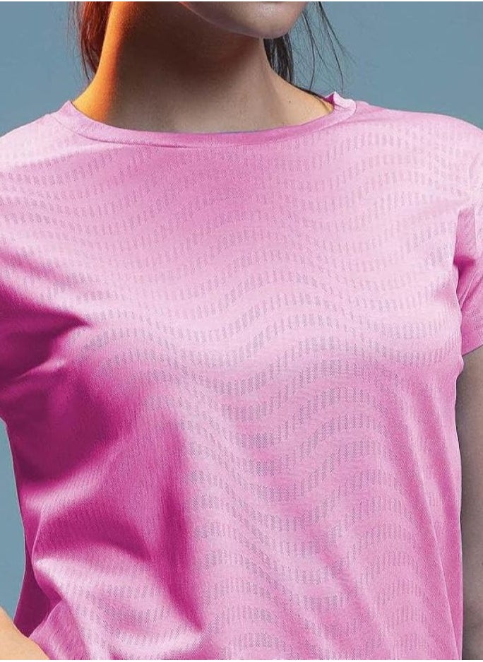 Lyra Women's Yoga Shirt | Pink | Color Shade May Vary  - Image 4