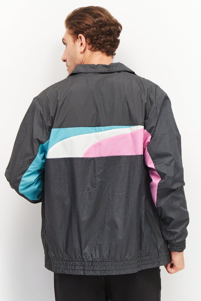 PUMA Men Sportswear Fit Long Sleeve Outdoor Jacket, Black Combo - Image 2