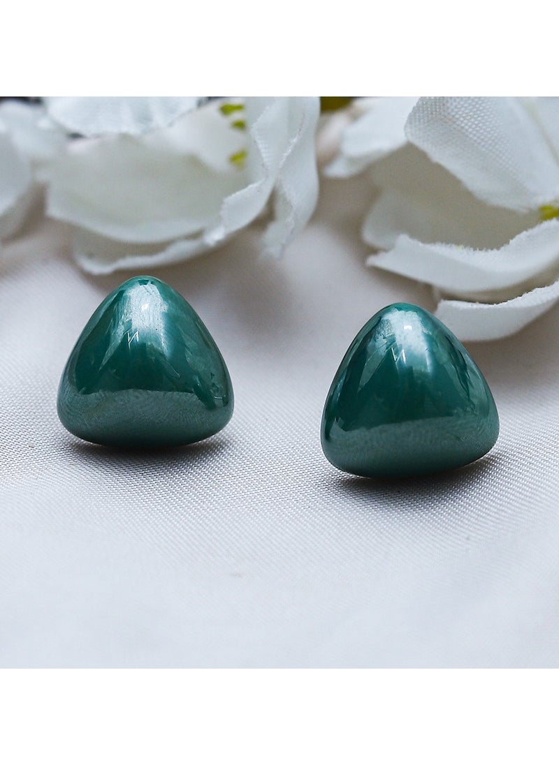 FLUFFY - Colo Earring For Fluffy Women's Accessories-Green - Image 1