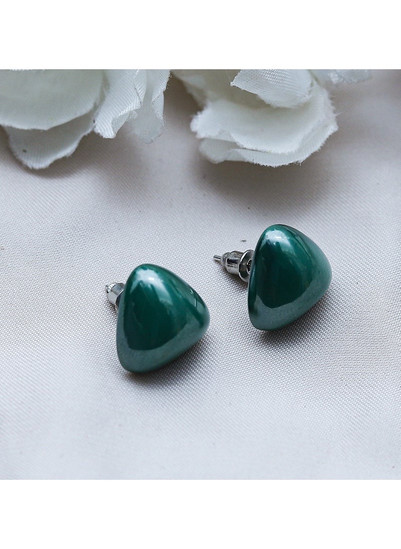 FLUFFY - Colo Earring For Fluffy Women's Accessories-Green - Image 1