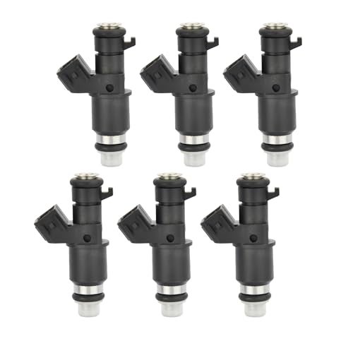 Vphix Fuel Injectors Compatible with Honda 20032007 Accord 20052017 Odyssey 20052011 Pilot 20062014 Ridgeline Acura 20032006 MDX 20042008 TL Saturn V6 30L 32L 35L Replace FJ485 - Image 1
