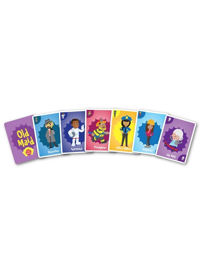 University Games Old Maid Card Game - Jumbo Size, Colorful Character Cards for Kids Ages 4 and Up, Fun Family and Educational Game - Image 3