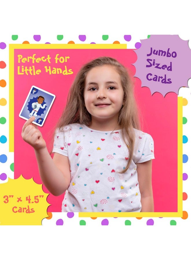 University Games Old Maid Card Game - Jumbo Size, Colorful Character Cards for Kids Ages 4 and Up, Fun Family and Educational Game - Image 5