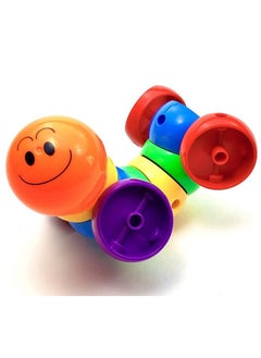 Skoolzy Rainbow Caterpillar Building Toy Build Fine Motor Skills Color Sorting Adhd Anxiety Fidget Learning Toys To Relieve Stress For Toddlers Kids & Adults Gift For Children Boy & Girl  - Image 3