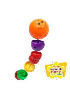 Skoolzy Rainbow Caterpillar Building Toy Build Fine Motor Skills Color Sorting Adhd Anxiety Fidget Learning Toys To Relieve Stress For Toddlers Kids & Adults Gift For Children Boy & Girl  - Image 4