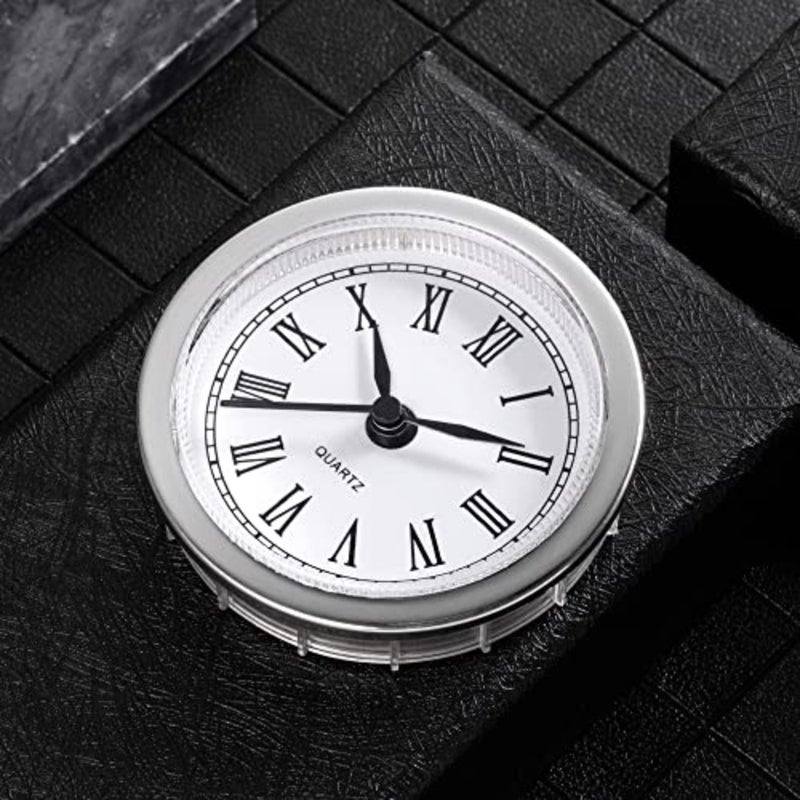 2.4 Inch 61 mm Quartz Clock Fit-up/Insert with Roman Numeral, Quartz Movement - Image 5