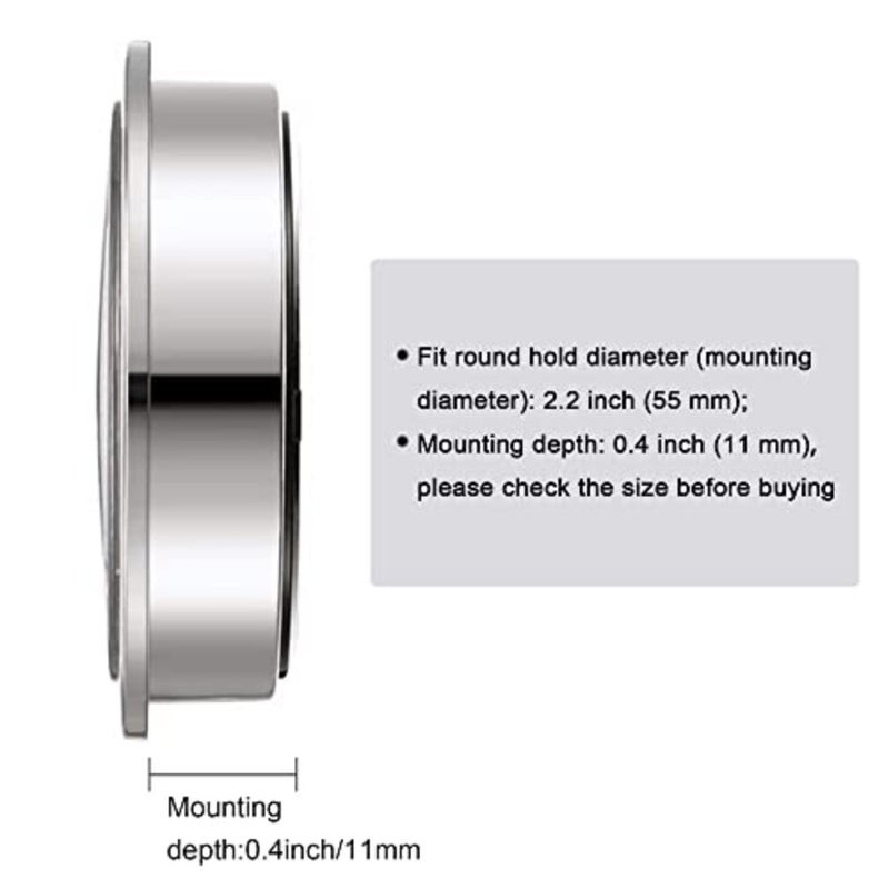 2.4 Inch 61 mm Quartz Clock Fit-up/Insert with Roman Numeral, Quartz Movement - Image 2