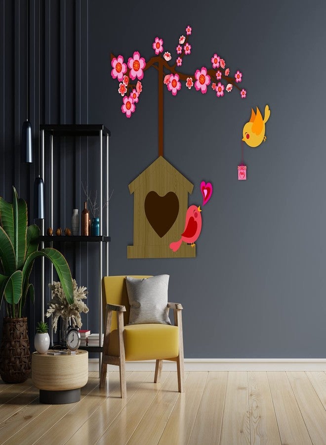 CVANU Beautiful Design Printed PVC Vinyl Wall Sticker for Decoration, Multicolour Size (61cmx90cm) Design M - Image 2