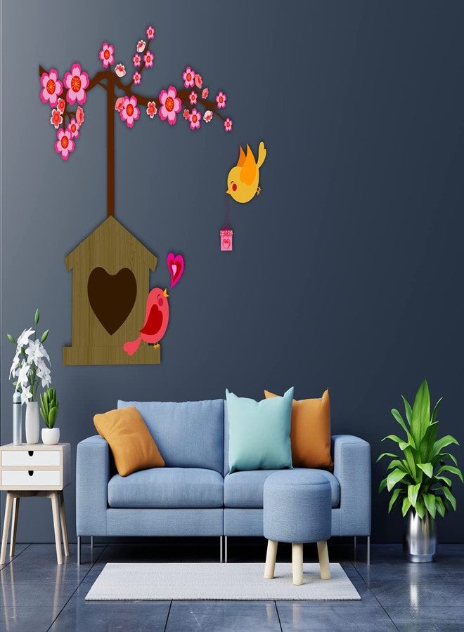 CVANU Beautiful Design Printed PVC Vinyl Wall Sticker for Decoration, Multicolour Size (61cmx90cm) Design M - Image 3
