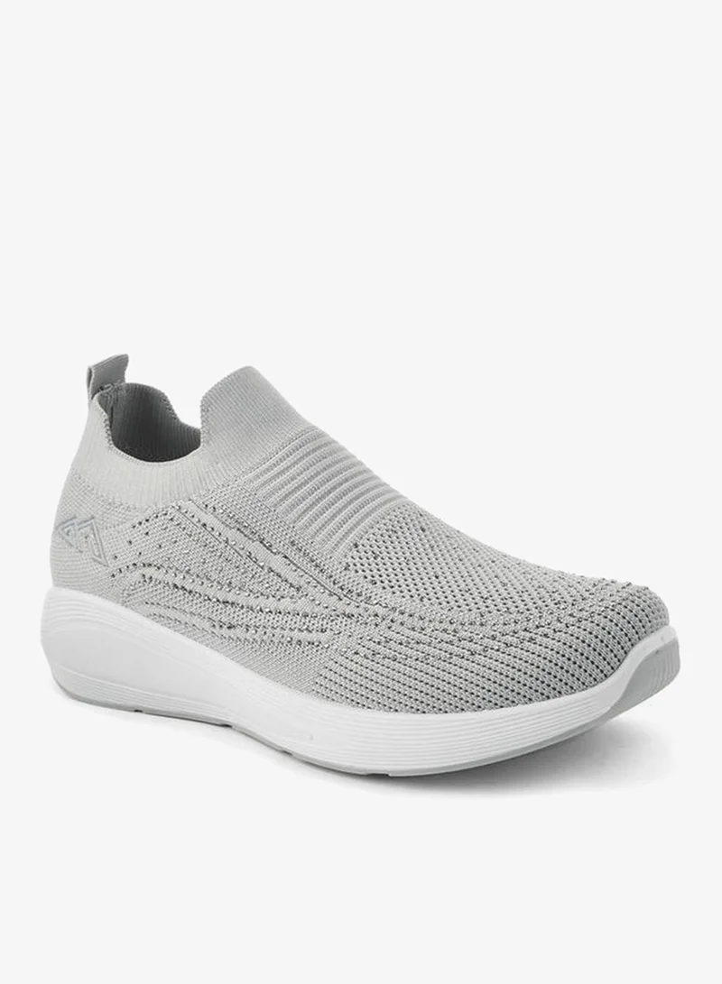 Oaklan by Shoexpress GREY Women Slip-On Sports Shoes for Women | Best Price UAE