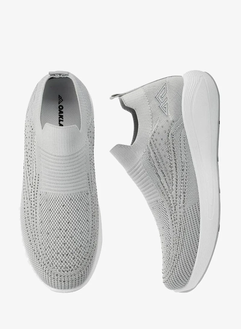 Oaklan by Shoexpress GREY Women Slip-On Sports Shoes for Women | Best Price UAE