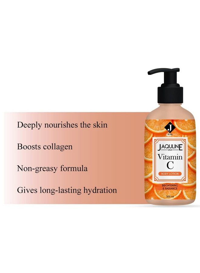 Jaquline USA Vitamin C Body Lotion 300Ml ; Moisturizing ; Brightening ; Radiant ;Goodness Of Vitamin C ; Deep Nourishment ; Rejuvenating ; Cruelty Free - Image 4