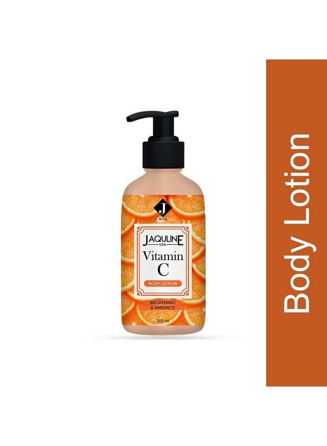 Jaquline USA Vitamin C Body Lotion 300Ml ; Moisturizing ; Brightening ; Radiant ;Goodness Of Vitamin C ; Deep Nourishment ; Rejuvenating ; Cruelty Free - Image 3