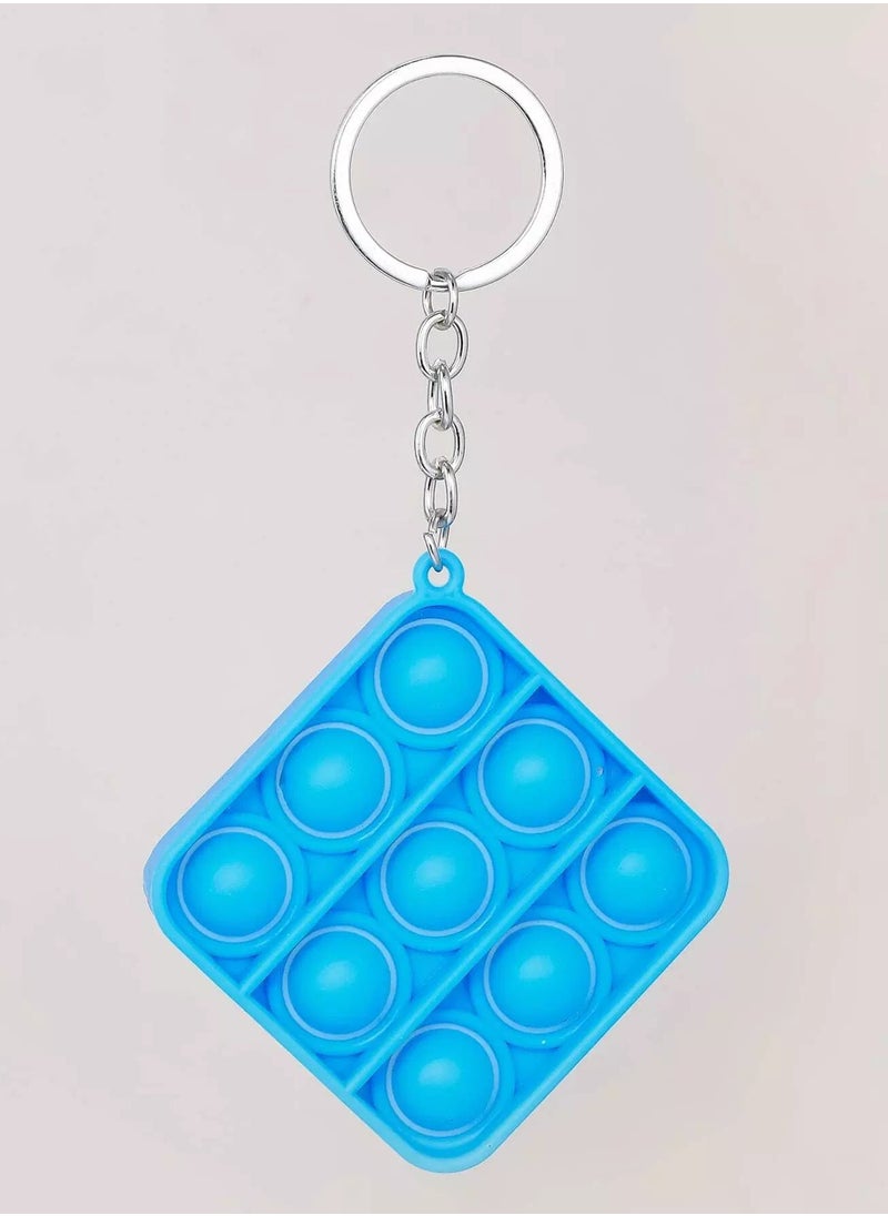 Generic 1pc Square Ball Keychain  - Image 1