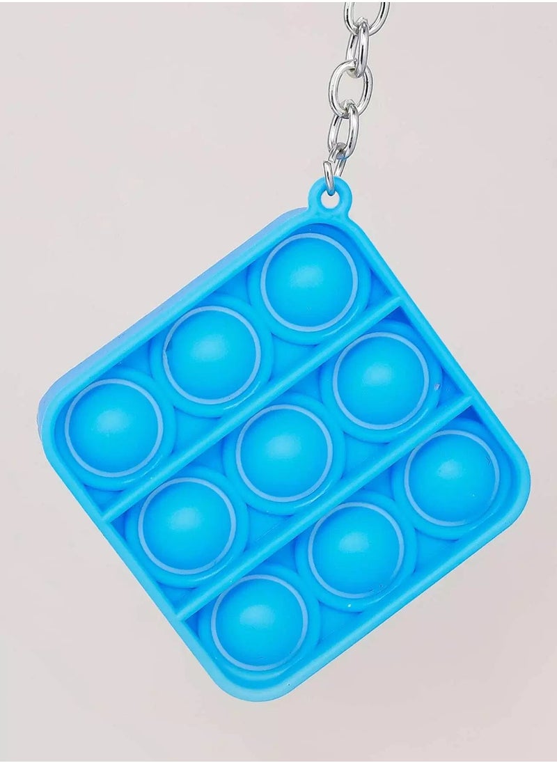Generic 1pc Square Ball Keychain  - Image 3