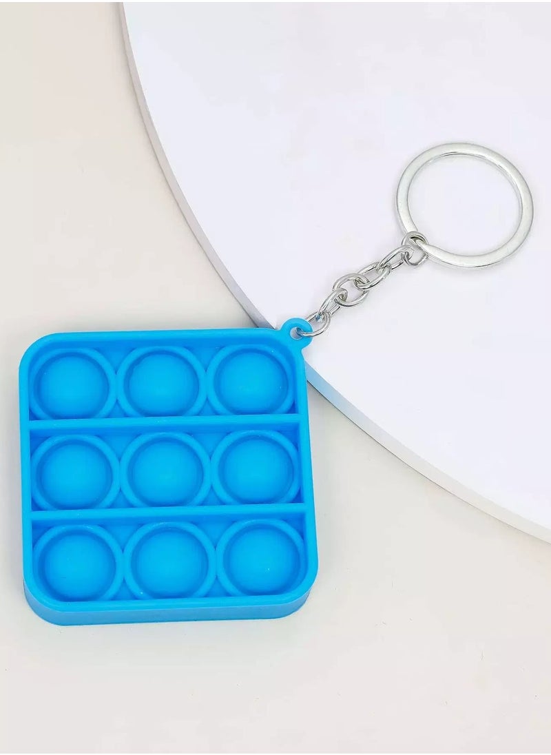 Generic 1pc Square Ball Keychain  - Image 2