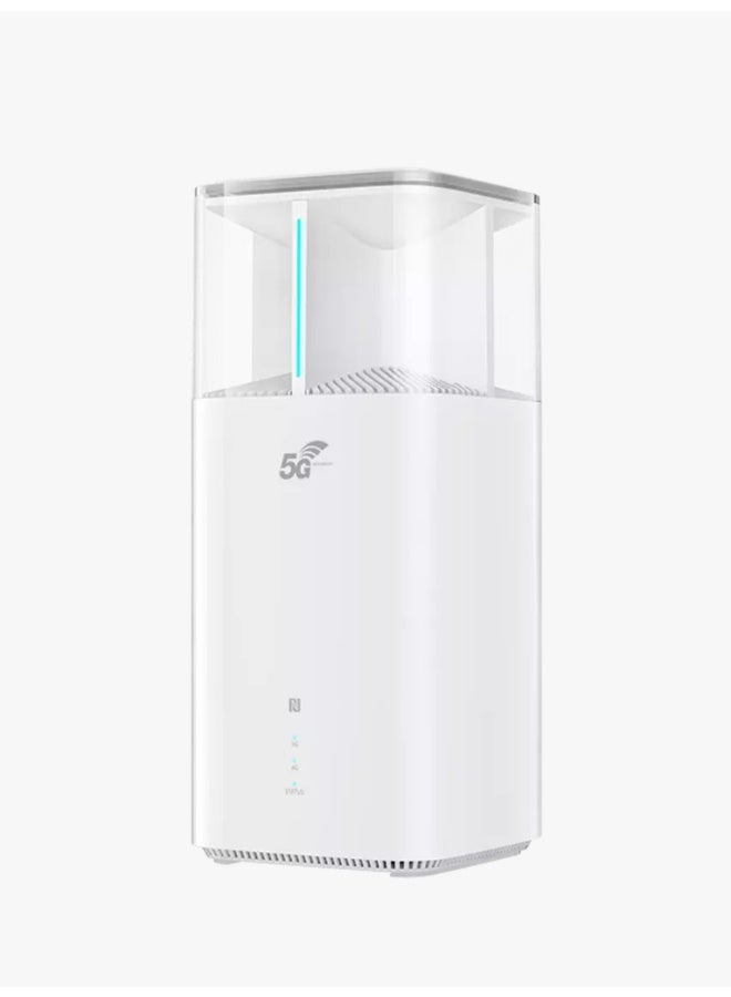Zowee Technology 5G CPE 5 Ultra Fast Speed 7200 Mbps, Wi-Fi 7, 5G-A - White - Image 1