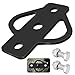 TNCZHYLX 3Way Trailer Hitch Adapter Steel Hook Mounting with Bolts Suitable for ATV Lawn Mower Golf Cart Yard Cart Garden Tractor Flat Towing Ball Installation Black - Image 2