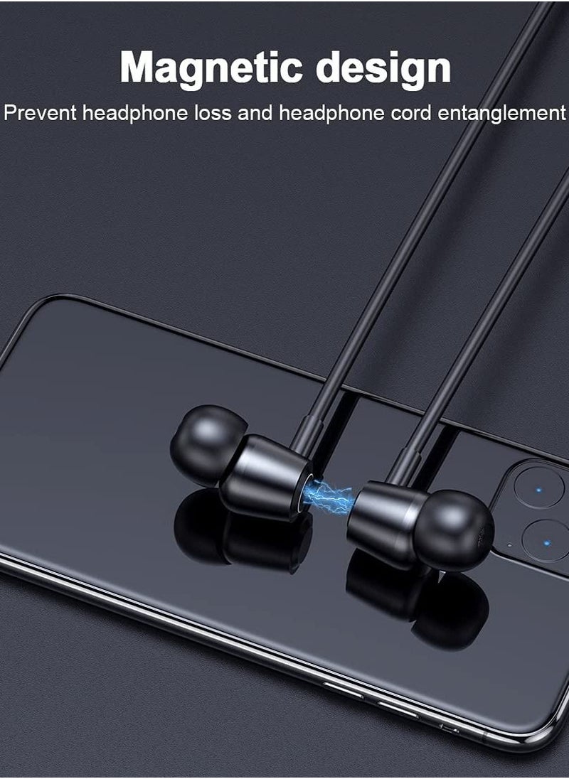 KASTWAVE - Wireless Bluetooth 5.0 Headphones, Wireless Sports Earbuds, IPX5 Waterproof Stereo Headphones Gym Running 100 Hours of Playtime Noise Canceling Headphones - Image 1