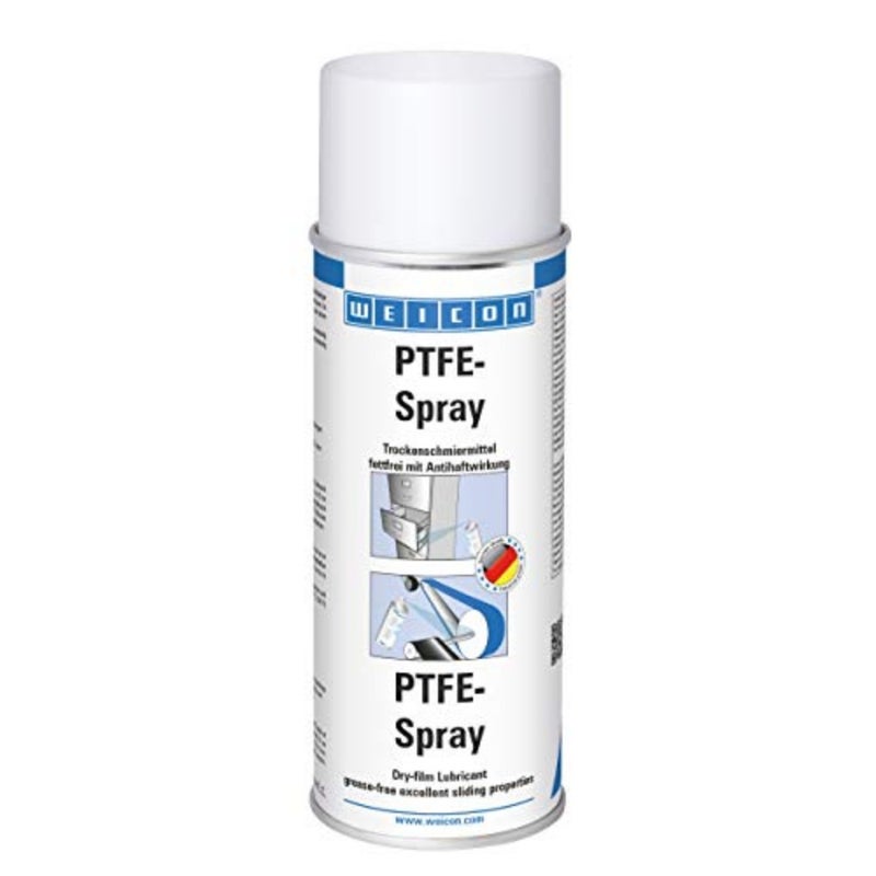 PFTE-Spray 400 مل زيت تشحيم جاف مقاوم للحرارة مع تأثير غير لاصق - Image 1