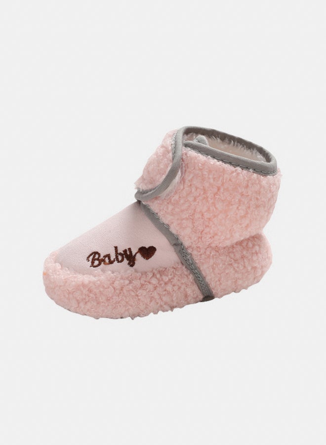 Genaric Mix&Max Fur Half Boot Embroidered Baby For Girls - Image 3