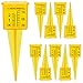 Anglekai Anglekai 10PCS Rain Gauges, 1.5" Sprinkler Gauge for Lawn Water Gauge with Wide Mouth Sprinkler Rain Gauge, Transparent  - Image 2