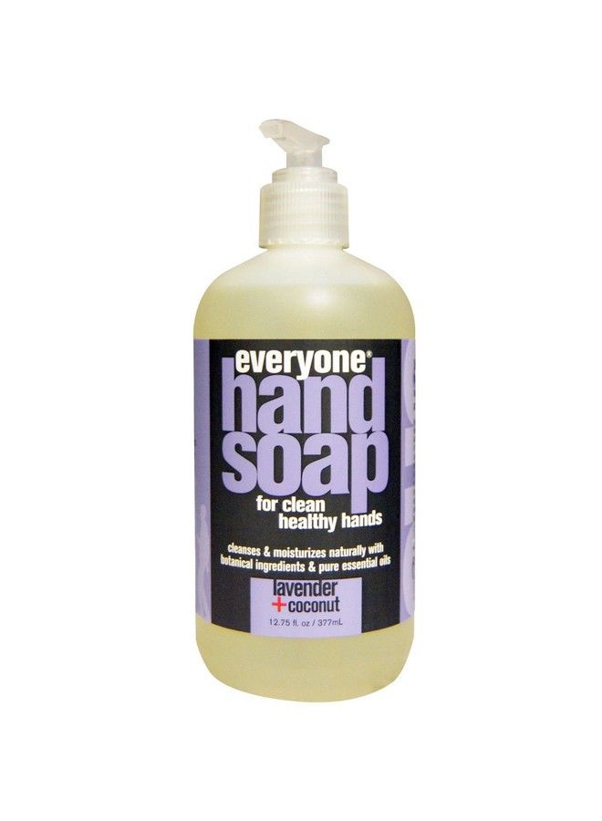 Everyone Botanical Lavender + Coconut Hand Soap & Everyone Botanical Apricot + Vanilla Hand Soap Bundle 12.75 Oz Each - Image 3