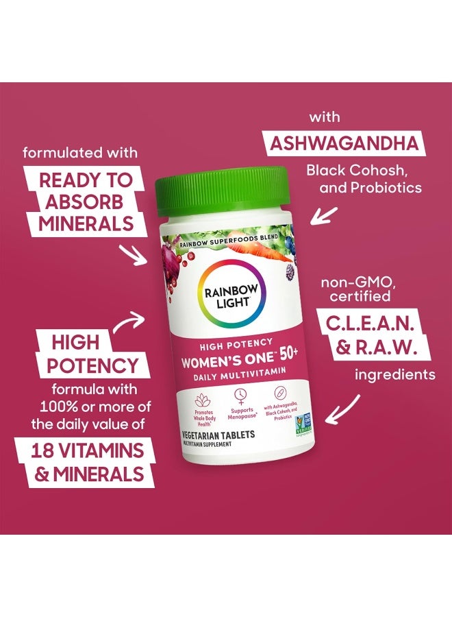 Rainbow Light High Potency Women's One 50+ Multivitamin for Women - Image 3