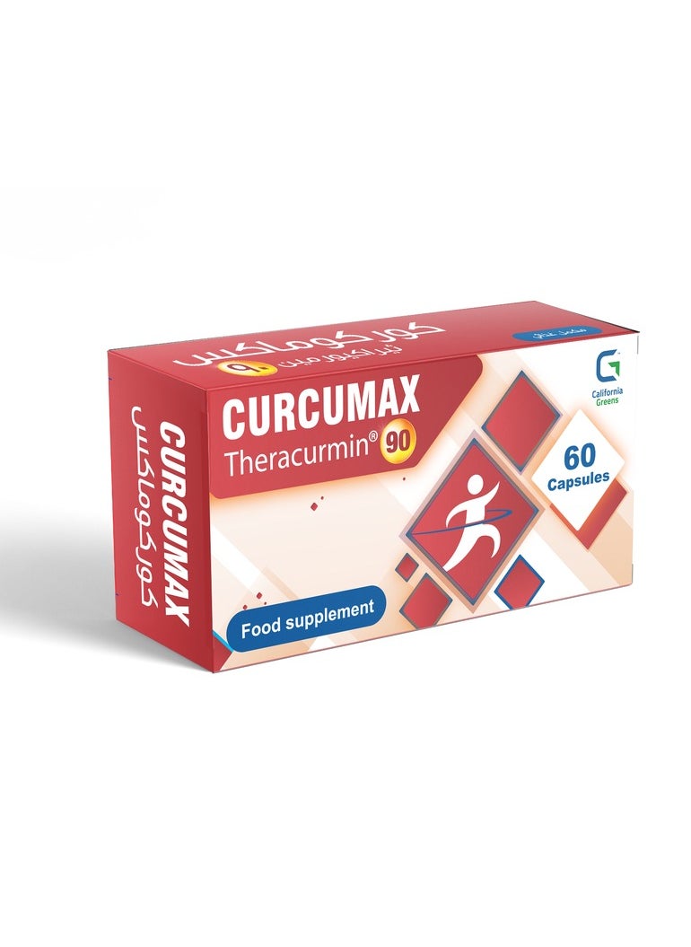 California Greens - California Greens Curcumax 90 mg 60 Capsules - Image 1