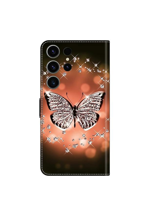 اس-توب جراب لهاتف Samsung Galaxy S23 FE 5G جراب هاتف جلدي واقي مقاوم للصدمات كريستالي ثلاثي الأبعاد - Image 3