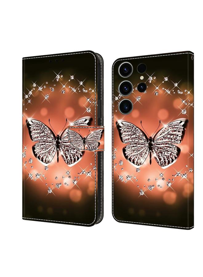 اس-توب جراب لهاتف Samsung Galaxy S23 FE 5G جراب هاتف جلدي واقي مقاوم للصدمات كريستالي ثلاثي الأبعاد - Image 1