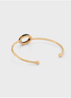 ELLA Oval Design Cuff Bangle  - Image 2