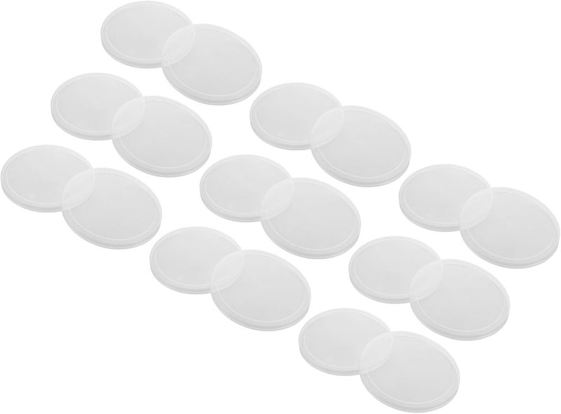 20pcs Food Can Covers Plastic Lids Food-grade Aluminum Soda Can Caps Leakproof Dog Food Container Sealing Covers for Kitchen Storage - Image 1