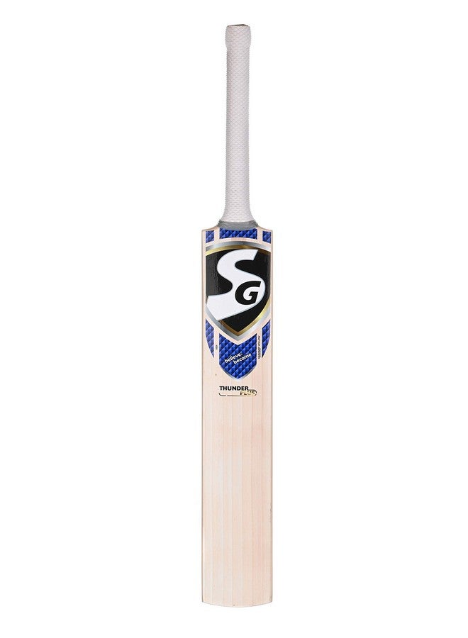 SG Thunder Plus Kashmir-Willow Kashmir Willow Cricket Bat, Size 6 - Image 1
