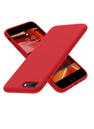 Compatible with iPhone 7 Plus/iphone 8 Plus Case, Liquid Silicone Case, Full Body Protective Cover, Shockproof, Slim Phone Case, Anti-Scratch Soft Microfiber - pzsku/Z32A2DB726F11147C45F9Z/45/_/1737133300/327fee46-e209-405e-9a69-8349f64a6d2f