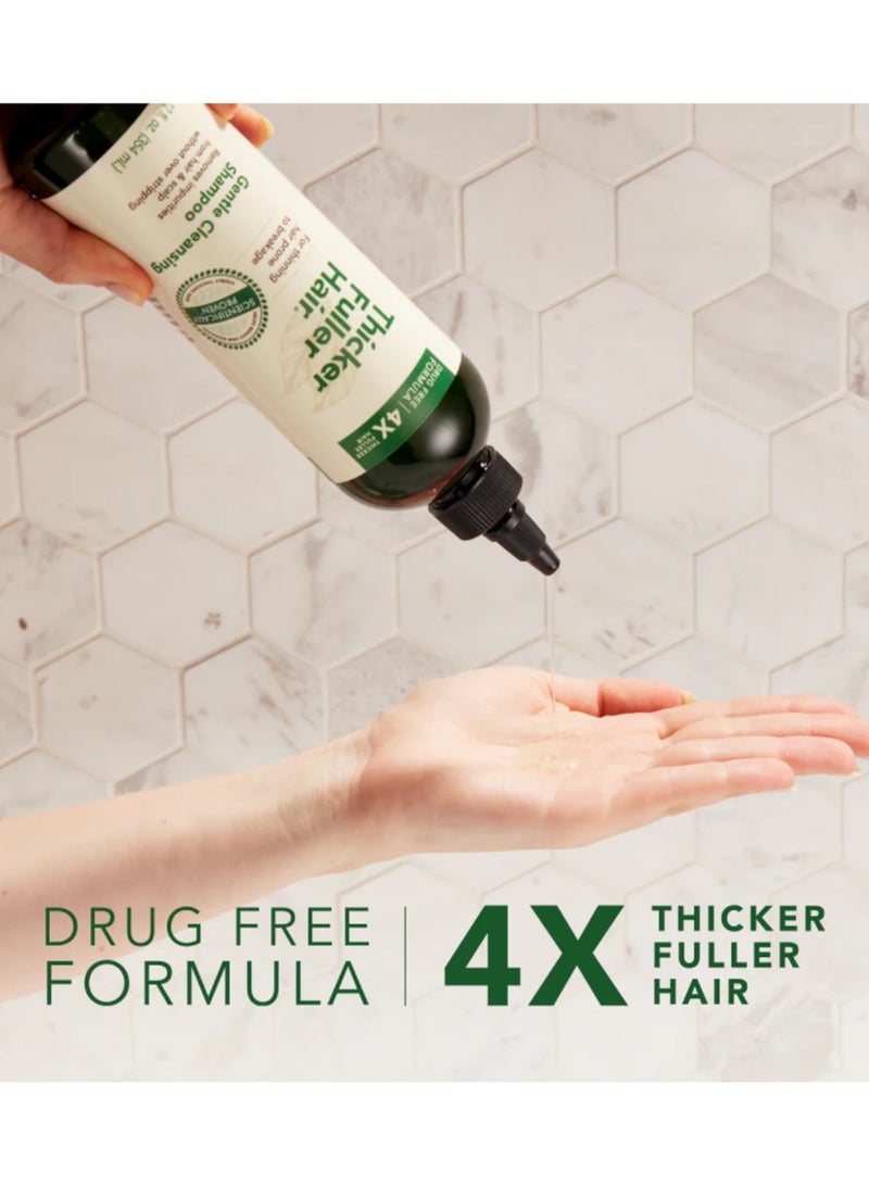 Thicker Fuller Hair Gentle Cleansing Shampoo – Advanced Thickening Solution for Thinning Hair – Infused with Mongongo Oil & Green Coffee – Sulfate-Free, Paraben-Free – 354ml - Image 5