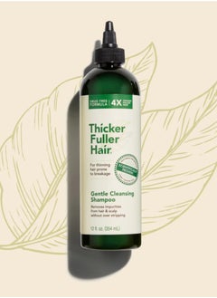 Thicker Fuller Hair Thicker Fuller Hair Gentle Cleansing Shampoo – Advanced Thickening Solution for Thinning Hair – Infused with Mongongo Oil & Green Coffee – Sulfate-Free, Paraben-Free – 354ml  - Image 4