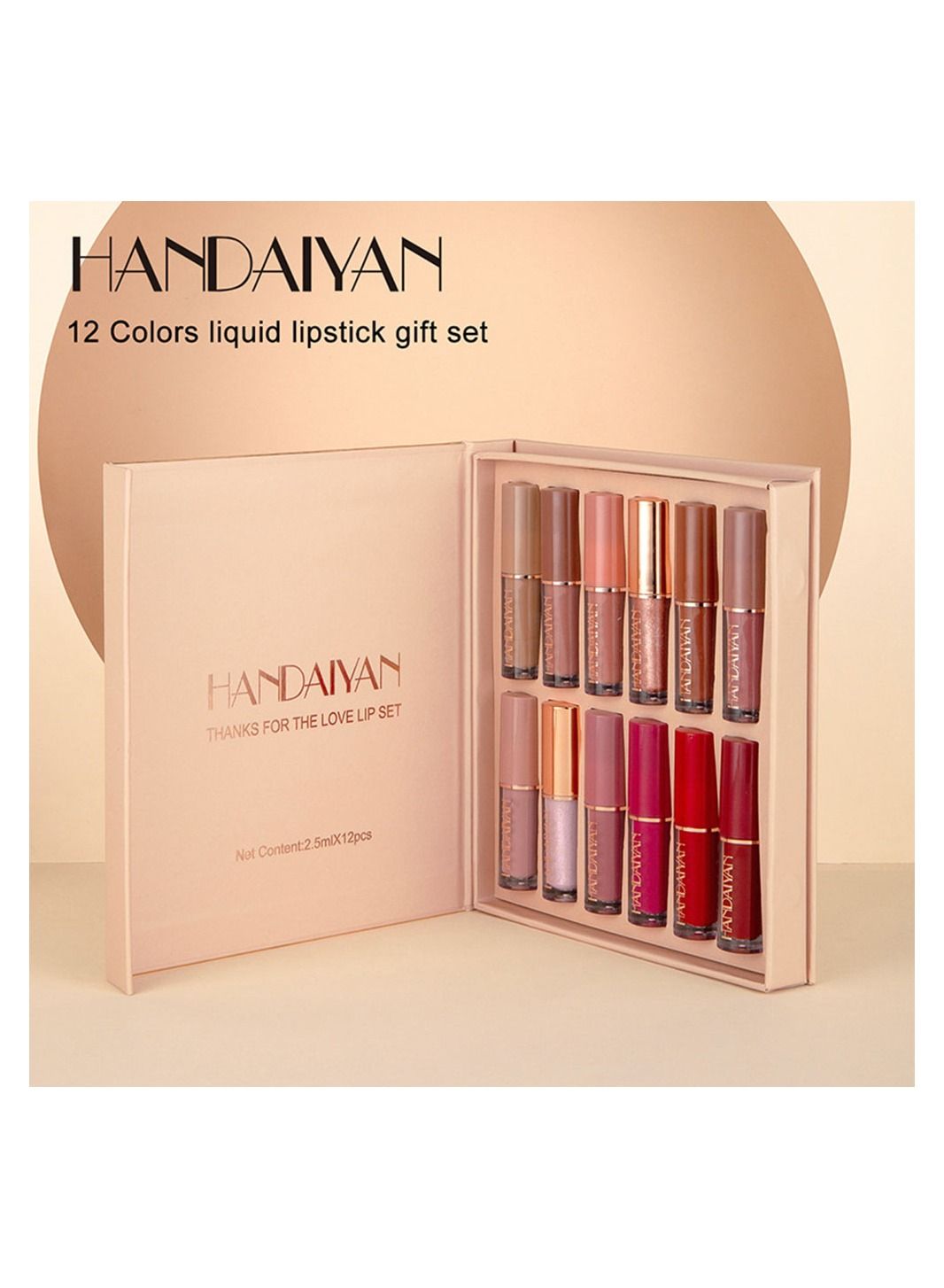 12 Piece Liquid Lipstick Gift Set 